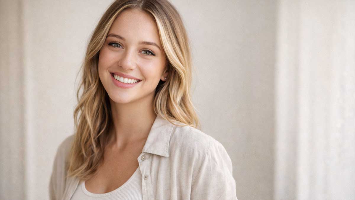 Lifestyle content creator portrait representing Alix Traeger