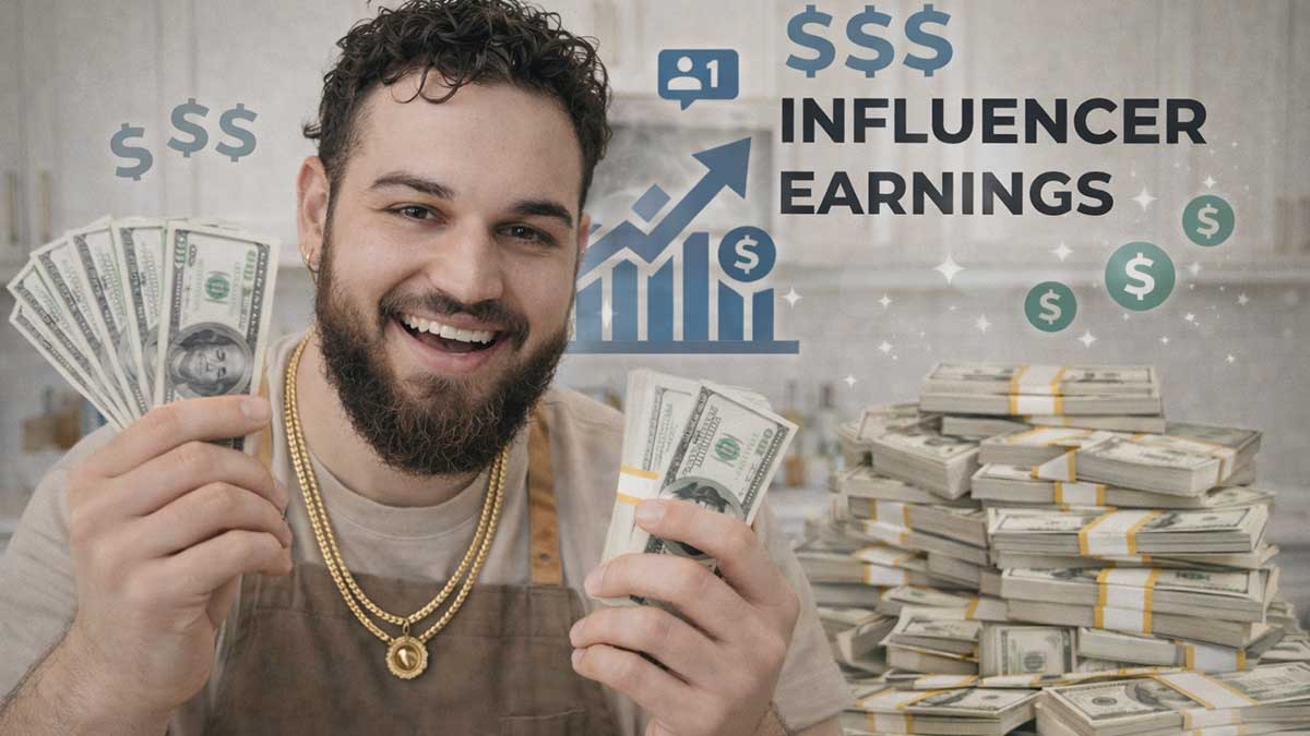 Guac Bites influencer earnings concept