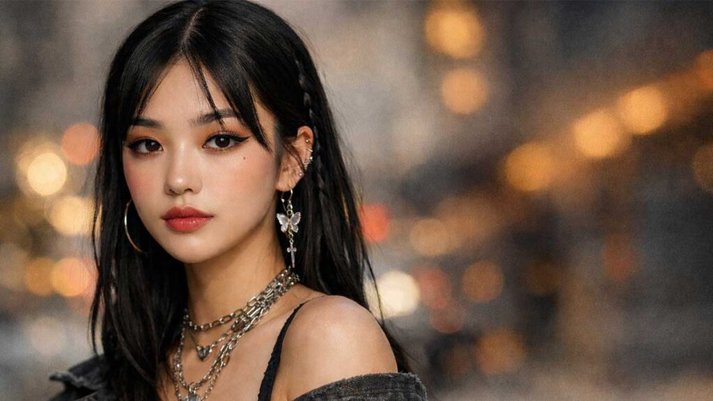 Lifestyle and fashion content creator portrait representing Hannah Kae