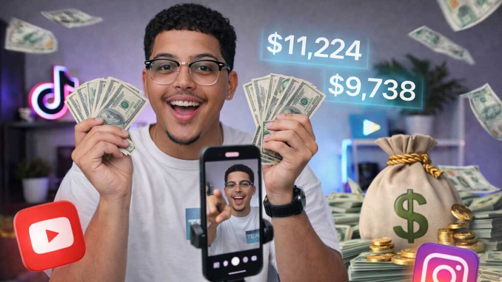 Miles Above Tech influencer earnings concept