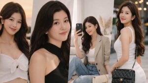 Sarah K Chey TikTok lifestyle and fashion creator portrait