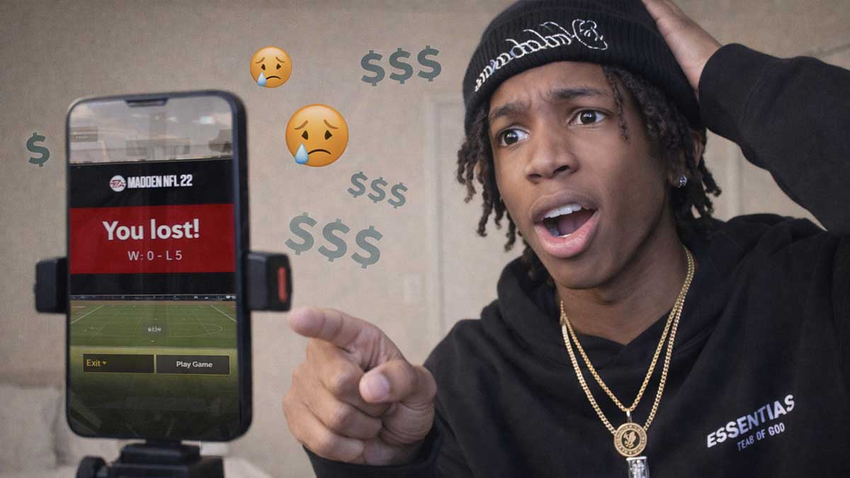 TXL Chris recording TikTok relatable comedy content