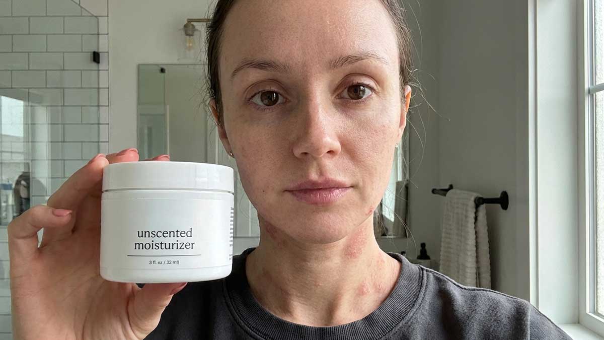 Mikayla Matthews sharing her skincare routine and chronic illness journey