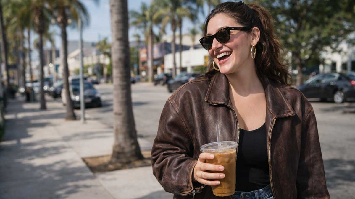 Candid lifestyle photo of Vienna Ayla in Los Angeles