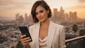 Lauren Compton @iamlaurencompton comedian and podcast host portrait 2026